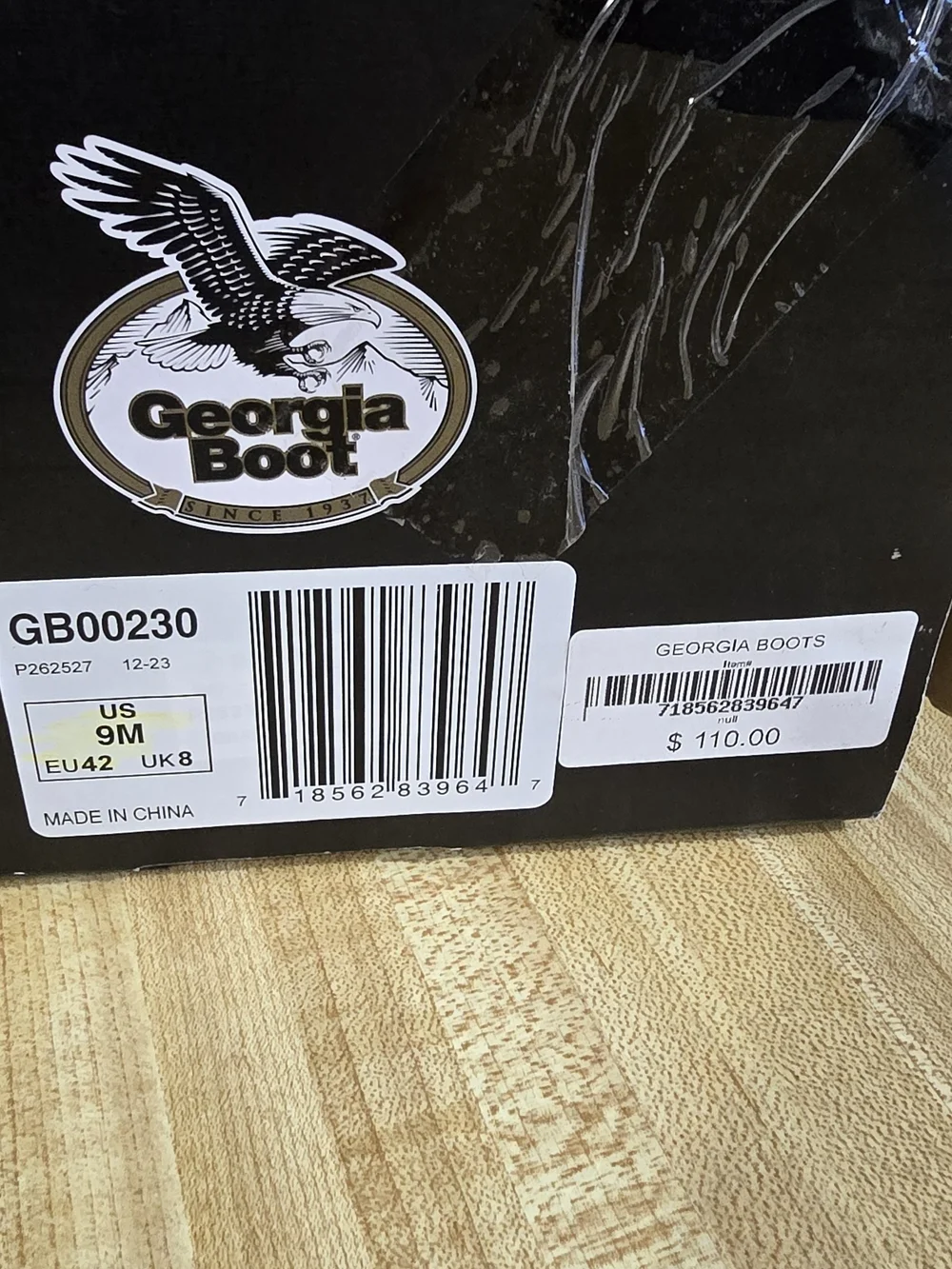 Georgia Boot Men's 9 M Olive Green Neoprene Waterproof Pull-On Boots NWT